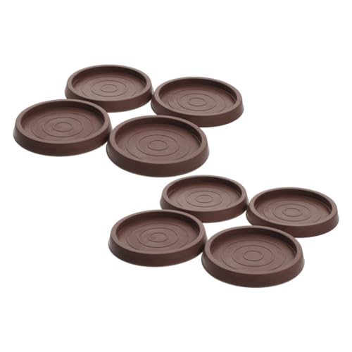 TOBBOMEY 8 Stck Runde Gummi Möbeluntersetzer rutschfeste Stuhlbein Pads Strapazierfähige Möbelgleiter für Sofa Tisch Couch Praktische Bodenschoner Braun TOBBOMEY 8 Stck Runde Gummi Möbeluntersetzer rutschfeste Stuhlbein Pads Strapazierfähige Möbelgleiter für Sofa Tisch Couch Praktische Bodenschoner Braun von TOBBOMEY