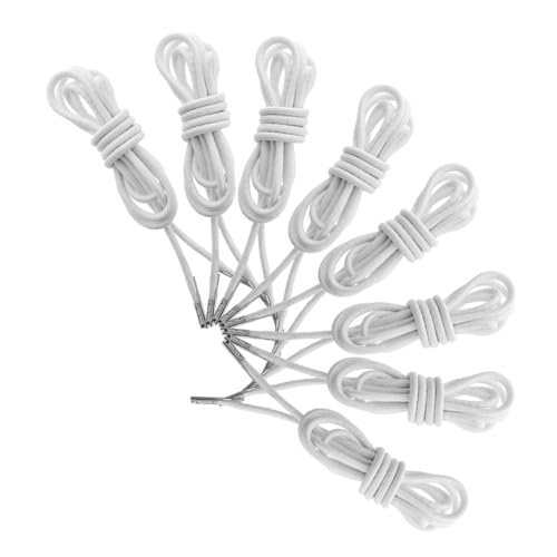 TOBBOMEY 8 Stück Teiliges Lounge Chair Ersatzseile Weiß Verstärkte Elastische Spannseile für Gartenstühle und Klappstühle Flexible Reparaturkordeln für Liegestühle und Patio Chairs TOBBOMEY 8 Stück Teiliges Lounge Chair Ersatzseile Weiß Verstärkte Elastische Spannseile für Gartenstühle und Klappstühle Flexible Reparaturkordeln für Liegestühle und Patio Chairs von TOBBOMEY