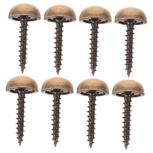 TOBBOMEY 8 Stück Teiliges Messing Zier schrauben mit Kappen Selbstschneidende Schrauben Abdeckkappen für Möbel Montage Spiegelbefestigung und Dekorative Innen Außenanwendungen TOBBOMEY 8 Stück Teiliges Messing Zier schrauben mit Kappen Selbstschneidende Schrauben Abdeckkappen für Möbel Montage Spiegelbefestigung und Dekorative Innen Außenanwendungen von TOBBOMEY