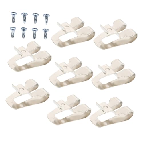 TOBBOMEY 8 Stück Teiliges Metall Gürtelhaken mit Schrauben Robuste Elektriker Gürtelclips Langlebige Werkzeughalter für Bohrer Hammer und Elektrowerkzeuge Einfach zu Montieren Kompakt und TOBBOMEY 8 Stück Teiliges Metall Gürtelhaken mit Schrauben Robuste Elektriker Gürtelclips Langlebige Werkzeughalter für Bohrer Hammer und Elektrowerkzeuge Einfach zu Montieren Kompakt und von TOBBOMEY