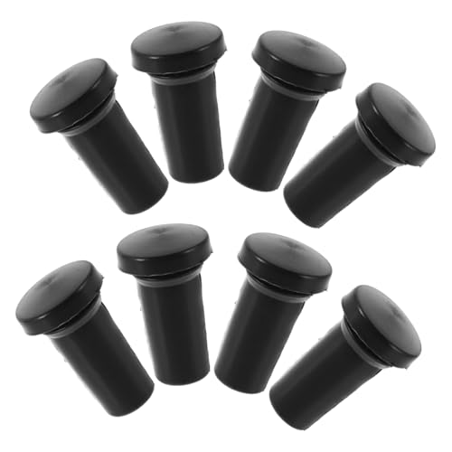 TOBBOMEY 8Stücke Teiliges Silikon-bumper-set für Heißluftfritteuse Rutschfeste Silikonfüße für Luftfritteuse und Backbleche Höhenverstellung und Kratzschutz Einfache Installation und Pflege von TOBBOMEY
