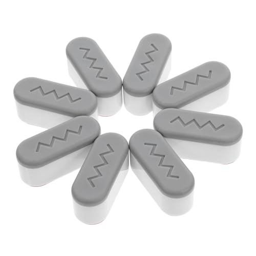 TOBBOMEY 8 Stück Teiliges Toilettensitz polster aus Grauem Gummi Geräuschdämpfende Schutzpads für Wc deckel Stoßabsorbierende Auflagen für Toilettensitz und Bidet befestigung Einfache TOBBOMEY 8 Stück Teiliges Toilettensitz polster aus Grauem Gummi Geräuschdämpfende Schutzpads für Wc deckel Stoßabsorbierende Auflagen für Toilettensitz und Bidet befestigung Einfache von TOBBOMEY