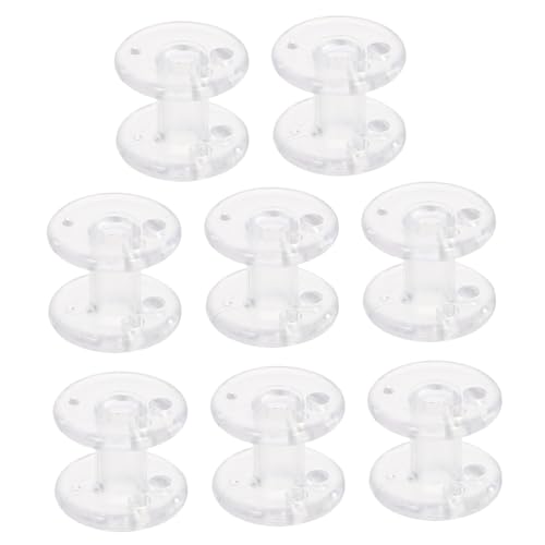 TOBBOMEY 8 Stück Teiliges Transparenter Faltenrollo-spannhalter aus Langlebigem Pom Installieren Verstellbar für -schnurspannung Geeignet für Nachtrollos und Wohnmobilfenster von TOBBOMEY