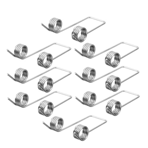 TOBBOMEY 8 Stück Torsionsfeder aus Edelstahl für Mülleimer Deckel Ersatz Robuste Kleine Metallfedern für Reibungslosen Klappmechanismus Vielseitige Reparaturfedern für Abfalleimer und DIY TOBBOMEY 8 Stück Torsionsfeder aus Edelstahl für Mülleimer Deckel Ersatz Robuste Kleine Metallfedern für Reibungslosen Klappmechanismus Vielseitige Reparaturfedern für Abfalleimer und DIY von TOBBOMEY
