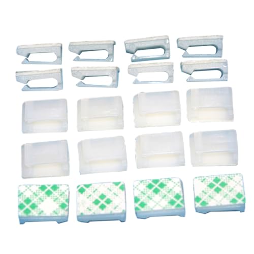 TOBBOMEY 80 Stück Teiliges Kabelclips mit Robuster Rückstandsfreier Klebeverbindung Kompakt und Wiederverwendbar für Büro- Auto Schreibtisch-kabelmanagement zur Effizienten Kabelführung TOBBOMEY 80 Stück Teiliges Kabelclips mit Robuster Rückstandsfreier Klebeverbindung Kompakt und Wiederverwendbar für Büro- Auto Schreibtisch-kabelmanagement zur Effizienten Kabelführung von TOBBOMEY