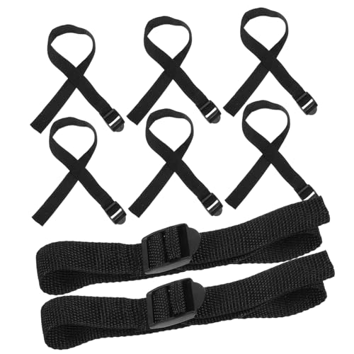 TOBBOMEY Riemen für Rasenbelüfter Schuhe Verstellbare Spikes für Gartenbelüftung Strap für Gartenschuhe Rasenlüfter Sandalen Langlebige Schuhriemen für Rasenpflege von TOBBOMEY