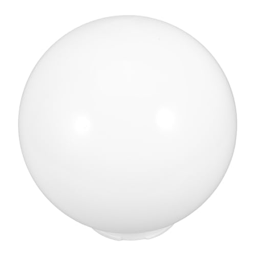 TOBBOMEY Acryl Lampenschirm Kugelform Outdoor Ersatzglas für Straßenlaternen Wetterfest Bruchfest Dekorativ und Langlebig von TOBBOMEY