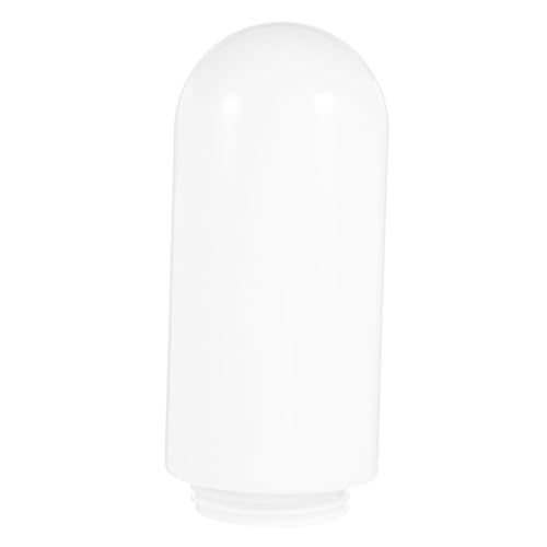 TOBBOMEY Acryl Lampenschirm Schrauböffnung Outdoor Lichtabdeckung Wetterfest Garten Laterne Ersatzschirm Dekorativ Leicht und Einfach zu Montieren von TOBBOMEY