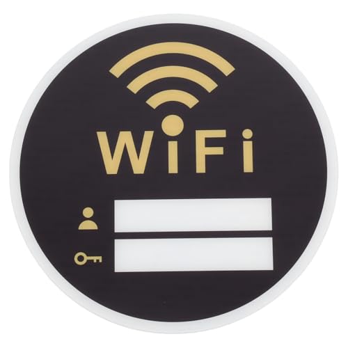 TOBBOMEY Acryl Wifi Schild Praktisches Wandschild Wifi Passwort Erinnerung Sicheres Acrylschild Für Zuhause Hotel Gäste Wlan Hinweis Kostenloses Verbindung TOBBOMEY Acryl Wifi Schild Praktisches Wandschild Wifi Passwort Erinnerung Sicheres Acrylschild Für Zuhause Hotel Gäste Wlan Hinweis Kostenloses Verbindung von TOBBOMEY
