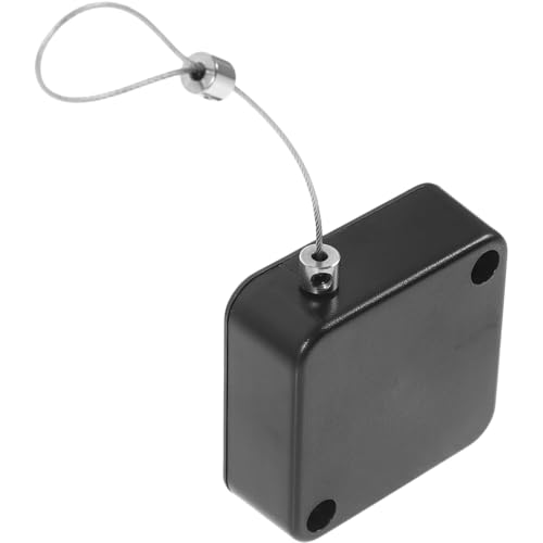 TOBBOMEY Anti diebstahl Kabelbox mit Verriegelungen Ausziehbares Stahlseil für Fernbedienungen Tablets und Mobilgeräte Kompakt Vielseitig Einsetzbar für Elektronik Handygeschäfte TOBBOMEY Anti diebstahl Kabelbox mit Verriegelungen Ausziehbares Stahlseil für Fernbedienungen Tablets und Mobilgeräte Kompakt Vielseitig Einsetzbar für Elektronik Handygeschäfte von TOBBOMEY