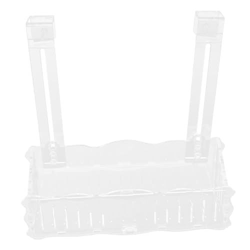 TOBBOMEY Aquarium Pflanzenbecher Transparent Für Wasserpflanzen Mit Haken Design Für Aquarien Landschaftsbau Und Innendekoration von TOBBOMEY