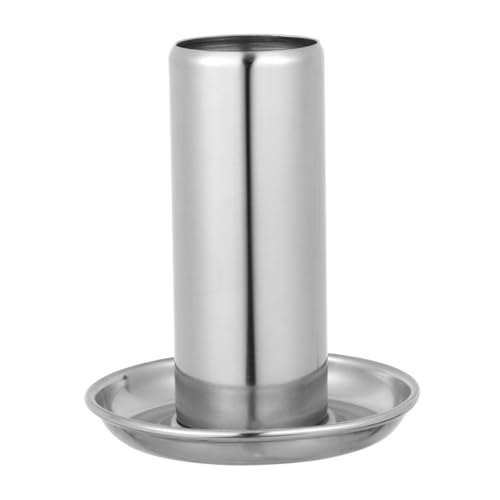 TOBBOMEY Bierdosen Hähnchenhalter Rostfrei Praktischer Hähnchenbräter Grillrost Outdoor Camping BBQ Geeignet für Backofen und Gasgrill von TOBBOMEY