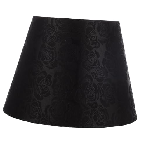 TOBBOMEY Blumen-stofflampenschirm mit Stickerei für Tischlampe Dekorativer Lampenüberzug Einfach zu Montieren Wohnliche Atmosphäre für Schlafzimmer Wohnzimmer Büro von TOBBOMEY