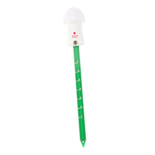 TOBBOMEY Bodenfeuchtemesser Pflanzen mit LED Anzeige Tragbares Bodenfeuchtigkeitsmessgerät aus Langlebigem und Einfache Anwendung für Garten Gewächshaus und Zimmerpflanzen von TOBBOMEY