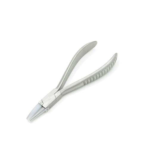 TOBBOMEY Brillenzange für Brillenrahmen aus Robustem Stahl Ergonomisch Geformt für Komfortable Langanhaltende Nutzung Multifunktional für Optiker DIY und Rahmenreparatur Silberfarben von TOBBOMEY