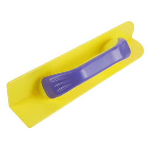 TOBBOMEY Cement Trowel Kunststoff Eckenspachtel für Maurerarbeiten Glättewerkzeug für Wand und Eckverputz Hochwertige Glättkelle für DIY und Handwerk TOBBOMEY Cement Trowel Kunststoff Eckenspachtel für Maurerarbeiten Glättewerkzeug für Wand und Eckverputz Hochwertige Glättkelle für DIY und Handwerk von TOBBOMEY