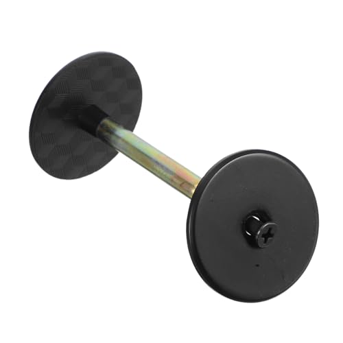 TOBBOMEY Deadbolt Cover Plate Metall Türloch Füllplatte für Türstärken Runde Türspionabdeckung Einfache Montage für Holz und Stahltüren zur Verbesserung der Haussicherheit von TOBBOMEY