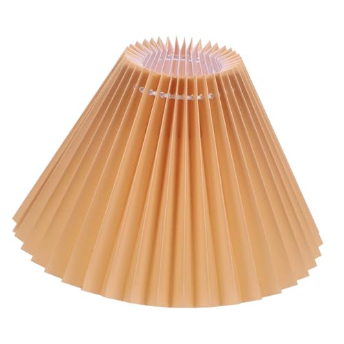 TOBBOMEY Dekorativer Lampenschirm Baumwollstoff Ersatz Lampenabdeckung für Tischlampe Stehlampe Schlafzimmer Wohnzimmer Vielseitig Einsetzbar Leichte Installation von TOBBOMEY