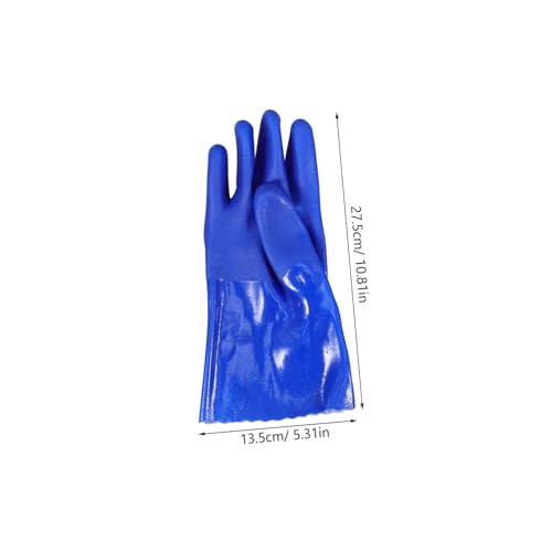 TOBBOMEY Dicke Arbeitshandschuhe Herren mit Rutschfester Spritzwassergeschützter Pvc beschichtung Verschleißfest Ölbeständig für Outdoor Schutz und Bauarbeiten TOBBOMEY Dicke Arbeitshandschuhe Herren mit Rutschfester Spritzwassergeschützter Pvc beschichtung Verschleißfest Ölbeständig für Outdoor Schutz und Bauarbeiten von TOBBOMEY