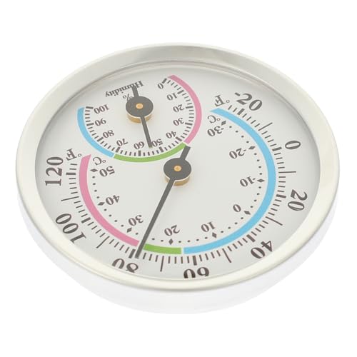 TOBBOMEY Digitales Hygrometer Thermometer mit Großem Display Aluminiumgehäuse Handlich und Robust zum Aufhängen für Innen und Außenbereiche Wie Gewächshaus Terrasse und Büro Geeignet TOBBOMEY Digitales Hygrometer Thermometer mit Großem Display Aluminiumgehäuse Handlich und Robust zum Aufhängen für Innen und Außenbereiche Wie Gewächshaus Terrasse und Büro Geeignet von TOBBOMEY