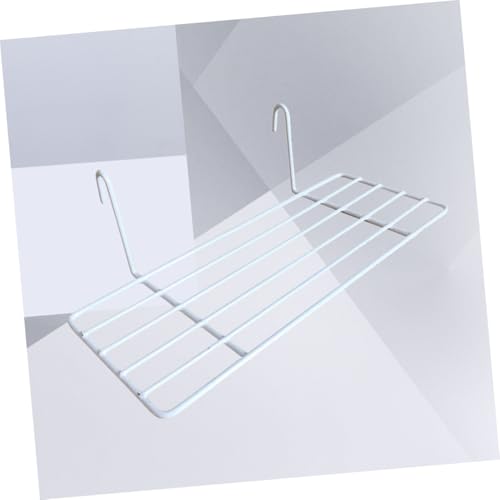TOBBOMEY Drahtgitter Wandregal Weiß Hängeregal mit Rasterpaneel Stapelbar und Platzsparend Vielseitiger Wandkorb für Wohnzimmer Schlafzimmer Küche und Bad Praktische Wandaufbewahrung TOBBOMEY Drahtgitter Wandregal Weiß Hängeregal mit Rasterpaneel Stapelbar und Platzsparend Vielseitiger Wandkorb für Wohnzimmer Schlafzimmer Küche und Bad Praktische Wandaufbewahrung von TOBBOMEY
