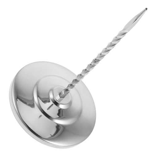 TOBBOMEY Edelstahl Bar Ticket Spike Zettelhalter mit Extra Langem Spike für Restaurant Büro Eleganter Quittungshalter für Schnelle Bonsortierung Vielseitig Einsetzbar und TOBBOMEY Edelstahl Bar Ticket Spike Zettelhalter mit Extra Langem Spike für Restaurant Büro Eleganter Quittungshalter für Schnelle Bonsortierung Vielseitig Einsetzbar und von TOBBOMEY