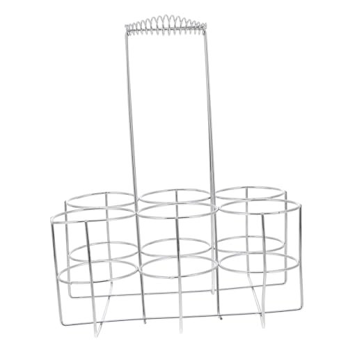 TOBBOMEY Edelstahl Bierflaschenträger Flaschen Organizer Flaschenständer Flaschenkörbe Bierträger Flaschenregal Langlebig Praktisch für Zuhause und Party TOBBOMEY Edelstahl Bierflaschenträger Flaschen Organizer Flaschenständer Flaschenkörbe Bierträger Flaschenregal Langlebig Praktisch für Zuhause und Party von TOBBOMEY