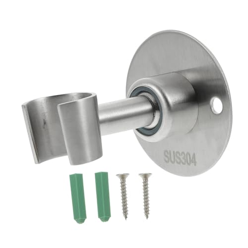 TOBBOMEY Edelstahl Duschkopfhalterung Wandhalterung Verstellbar Handbrause Halter Stabil Leicht Montierbar Für Badezimmer Dusche Zubehör TOBBOMEY Edelstahl Duschkopfhalterung Wandhalterung Verstellbar Handbrause Halter Stabil Leicht Montierbar Für Badezimmer Dusche Zubehör von TOBBOMEY