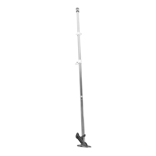 TOBBOMEY Edelstahl Fahnenmast Wandmontage Rostfrei Drehbar Robust für Garten Terrasse Balkon Außenbereich von TOBBOMEY