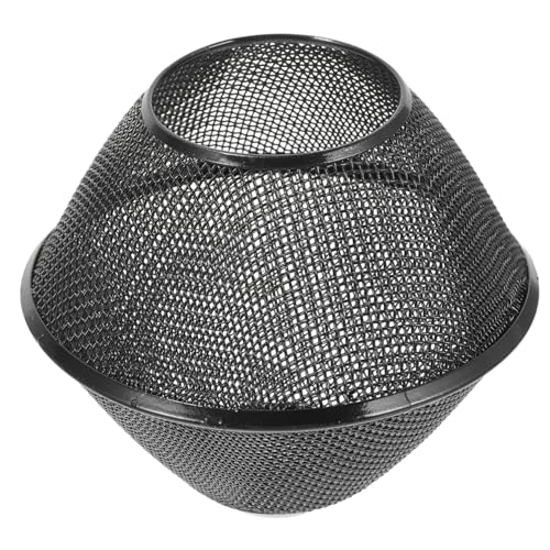TOBBOMEY Edelstahl Hängelampe Lampenschirm mit Hohlkugel Design Schwarzer Lampenschutz für Wohnzimmer Küche Bar Höhe Moderner Industrie Stil TOBBOMEY Edelstahl Hängelampe Lampenschirm mit Hohlkugel Design Schwarzer Lampenschutz für Wohnzimmer Küche Bar Höhe Moderner Industrie Stil von TOBBOMEY