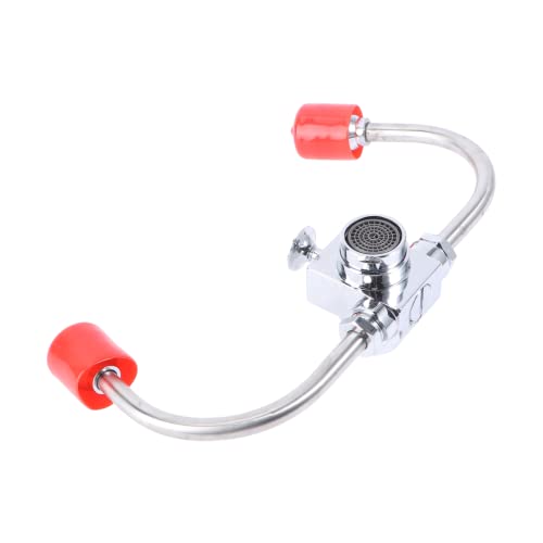 TOBBOMEY Edelstahl Notfall Augendusche Wasserhahnaufsatz mit Abdeckung Zweifach Einstellbare Augenspülstation für Waschbecken Schnelles Aktivieren Kontinuierlicher Wasserdurchfluss TOBBOMEY Edelstahl Notfall Augendusche Wasserhahnaufsatz mit Abdeckung Zweifach Einstellbare Augenspülstation für Waschbecken Schnelles Aktivieren Kontinuierlicher Wasserdurchfluss von TOBBOMEY