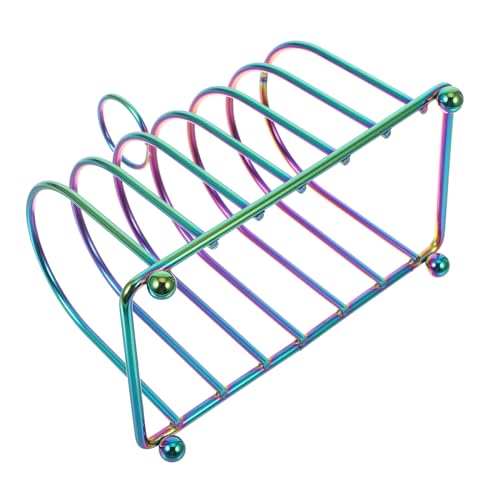 TOBBOMEY Edelstahl Toastständer mit Praktischem Display Design Langlebiger Brothalter für Küche Einfach Zugängliches Toast Rack Multifunktionales Brotregal für Frühstück und Theke TOBBOMEY Edelstahl Toastständer mit Praktischem Display Design Langlebiger Brothalter für Küche Einfach Zugängliches Toast Rack Multifunktionales Brotregal für Frühstück und Theke von TOBBOMEY