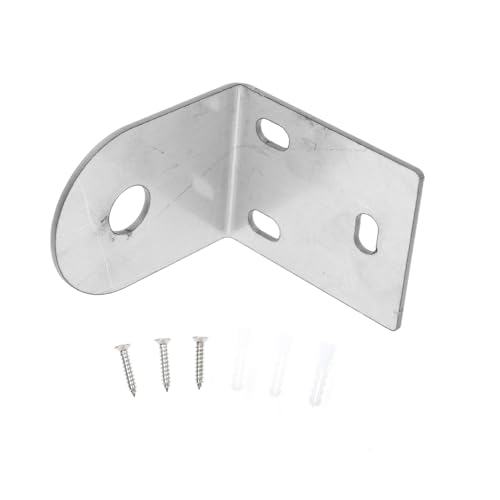 TOBBOMEY Edelstahl Wasserhahn Halterung Wandbefestigung Robustes Befestigungsset mit Schrauben für Badezimmer Waschbecken Armatur Stabile Montage Einfache Installation Langlebig und von TOBBOMEY