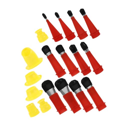 TOBBOMEY Edelstahldüsen Caulking Nozzle mit Ergonomischem Griff Langebiges Edelstahl material Vielseitiges Silikondichtmittel Werkzeug für Heimwerker und Reparaturen Kompakt und Leicht von TOBBOMEY