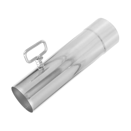 TOBBOMEY Einstellbares Edelstahl Kaminrohr mit Dämpfer für Campingkocher Rauchabzug Flexibler Luftzug Outdoor Heizungsrohr Zubehör TOBBOMEY Einstellbares Edelstahl Kaminrohr mit Dämpfer für Campingkocher Rauchabzug Flexibler Luftzug Outdoor Heizungsrohr Zubehör von TOBBOMEY