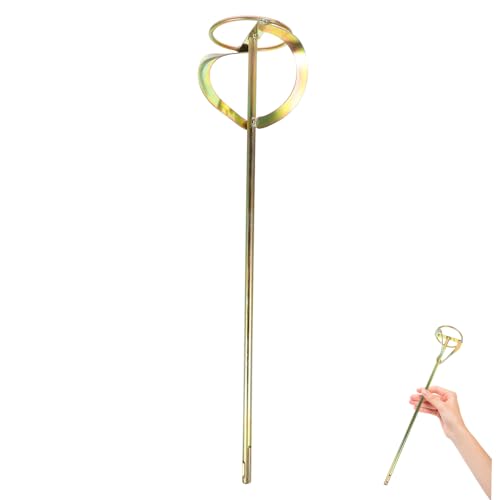 TOBBOMEY Elektrischer Bohrmaschinen rührstab Hexagonal Mischerstab Rührpaddel für Farben Spachtelmasse Zement Mörtel Langlebig Rostfrei Ersatzmischer für Malerarbeiten von TOBBOMEY