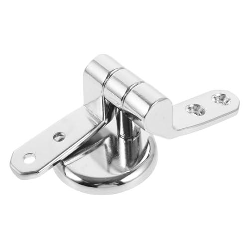 TOBBOMEY Ersatz Set Toilettensitz Scharniere aus Edelstahl und Kunststoff Wc Sitz Befestigung Leicht Montierbar Langlebig Kompatibel mit Holz Metall und Kunststofftoiletten Silberfarben TOBBOMEY Ersatz Set Toilettensitz Scharniere aus Edelstahl und Kunststoff Wc Sitz Befestigung Leicht Montierbar Langlebig Kompatibel mit Holz Metall und Kunststofftoiletten Silberfarben von TOBBOMEY