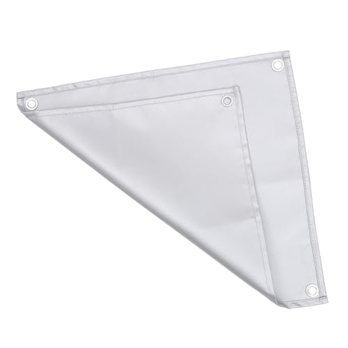 TOBBOMEY Feuerfeste Glasfasermatte Hitzebeständige Löschdecke für Grill Camping Outdoor BBQ Langlebige Wiederverwendbare Schutzunterlage für Gasgrill und Party Einfach zu Reinigen und von TOBBOMEY