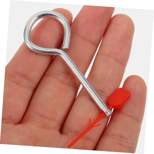 TOBBOMEY Feuerlöscher Sicherungsstifte Kunststoff Pull Pins für Brandschutzausrüstung Langlebig Sicherer Halt Schutzmechanismus Verhindert Unbeabsichtigte Auslösung für Lagerung und von TOBBOMEY