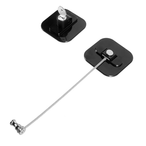 TOBBOMEY Fridgeschloss ohne Bohren Quadratisches Sicherheitsschloss für Kühlschrank und Schränke Multifunktionale Kindersicherung Einfache Bedienung Schont Möbeloberflächen TOBBOMEY Fridgeschloss ohne Bohren Quadratisches Sicherheitsschloss für Kühlschrank und Schränke Multifunktionale Kindersicherung Einfache Bedienung Schont Möbeloberflächen von TOBBOMEY