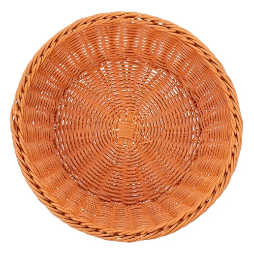 TOBBOMEY Geflochtener Kunststoffkorb Kleiner Stabiler Aufbewahrungskorb Leichter Tischkorb für Obst Süßigkeiten Vielseitiger Gebrauch für Haushalt Restaurant Picknick Wiederverwendbar TOBBOMEY Geflochtener Kunststoffkorb Kleiner Stabiler Aufbewahrungskorb Leichter Tischkorb für Obst Süßigkeiten Vielseitiger Gebrauch für Haushalt Restaurant Picknick Wiederverwendbar von TOBBOMEY