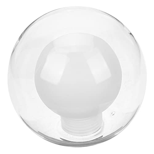 TOBBOMEY Glas Lampenschirm Ersatz Kugel Ømm Gewinde Mattiertes Glas Lampenabdeckung Für Wohnzimmer Schlafzimmer Deckenleuchte Stehlampe Tischlampe TOBBOMEY Glas Lampenschirm Ersatz Kugel Ømm Gewinde Mattiertes Glas Lampenabdeckung Für Wohnzimmer Schlafzimmer Deckenleuchte Stehlampe Tischlampe von TOBBOMEY