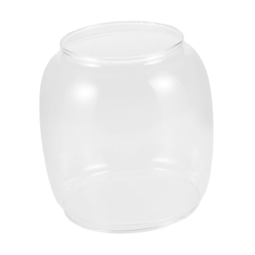 TOBBOMEY Glas Lampenschirm Ersatz für Kleine Öllampe Vintage Petroleumlampe Runder Kerosin Laternen Glasabdeckung Retro Outdoor Camping Laternen Ersatzglas TOBBOMEY Glas Lampenschirm Ersatz für Kleine Öllampe Vintage Petroleumlampe Runder Kerosin Laternen Glasabdeckung Retro Outdoor Camping Laternen Ersatzglas von TOBBOMEY