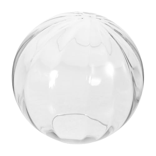 TOBBOMEY Glas Lampenschirm Kugel Ersatzschirm Vertikal Struktur Installieren Ersatz Lampenschirm Für Wohnzimmer Esszimmer Schlafzimmer Deckenleuchte von TOBBOMEY