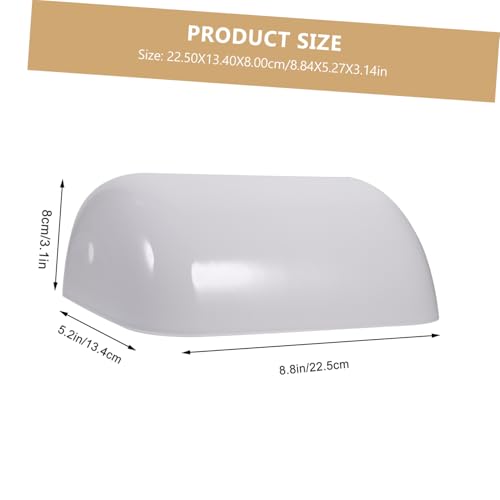 TOBBOMEY Glas Lampenschirm Weiß Retro Ersatzschirm für Bankerslampe Tischlampe Schutz vor Blendung Sicher und Leicht zu Installieren für Wohnzimmer Schlafzimmer TOBBOMEY Glas Lampenschirm Weiß Retro Ersatzschirm für Bankerslampe Tischlampe Schutz vor Blendung Sicher und Leicht zu Installieren für Wohnzimmer Schlafzimmer von TOBBOMEY