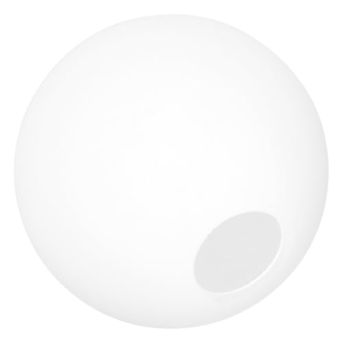 TOBBOMEY Glaskugel Lampenschirm Kugelförmig Deckenleuchte Ersatzglas Stilvoller Lampenschirm Für Wohnzimmer Schlafzimmer Staubschutz Und Dekoration von TOBBOMEY