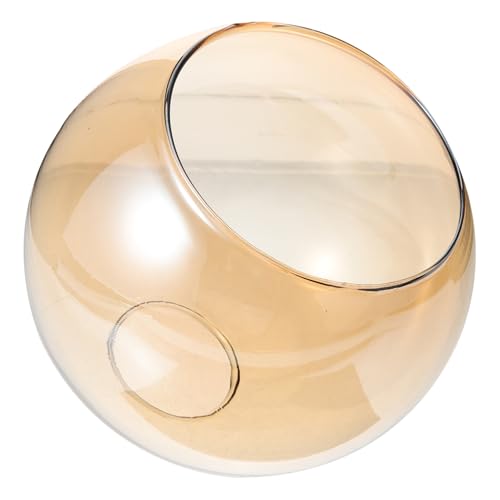 TOBBOMEY Glaskugel Lampenschirm mit Doppelöffnung Kompatibel Transparenter Glasschirm für Pendelleuchten Durchmesser für Wohndesign Einfache Installation und Austausch TOBBOMEY Glaskugel Lampenschirm mit Doppelöffnung Kompatibel Transparenter Glasschirm für Pendelleuchten Durchmesser für Wohndesign Einfache Installation und Austausch von TOBBOMEY