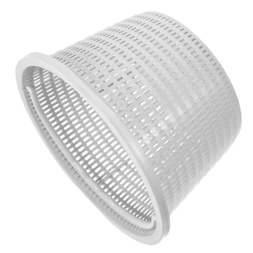 TOBBOMEY Großer Wiederverwendbarer Pool Skimmerkorb aus Kunststoff Ersatz Siebfilter für Schwimmbecken Robustes Filternetz mit Hoher Filterleistung zur Reinigung von Blättern Haaren und TOBBOMEY Großer Wiederverwendbarer Pool Skimmerkorb aus Kunststoff Ersatz Siebfilter für Schwimmbecken Robustes Filternetz mit Hoher Filterleistung zur Reinigung von Blättern Haaren und von TOBBOMEY