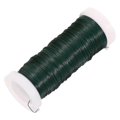 TOBBOMEY Grüner Flexibler Pflanzendraht aus Robustem Eisen Biegsam und Langlebig zum Fixieren von Pflanzenzweigen Rankhilfen und DIY Gartenprojekten Vielseitig für Gemüse Obst und Blumen TOBBOMEY Grüner Flexibler Pflanzendraht aus Robustem Eisen Biegsam und Langlebig zum Fixieren von Pflanzenzweigen Rankhilfen und DIY Gartenprojekten Vielseitig für Gemüse Obst und Blumen von TOBBOMEY