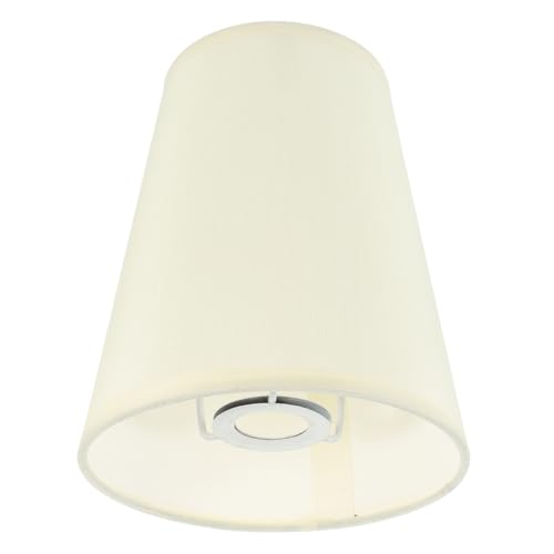 TOBBOMEY Halbrunder Lampenschirm für Tischlampen Erhöhte Dekorative Schreibtischlampen-abdeckung aus Feinem Material Geeignet für Schraubfassung Modernes Design für Wohnzimmer und von TOBBOMEY